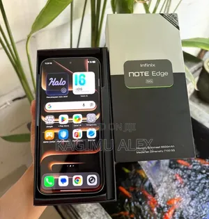New Infinix Note Edge 256 GB Black