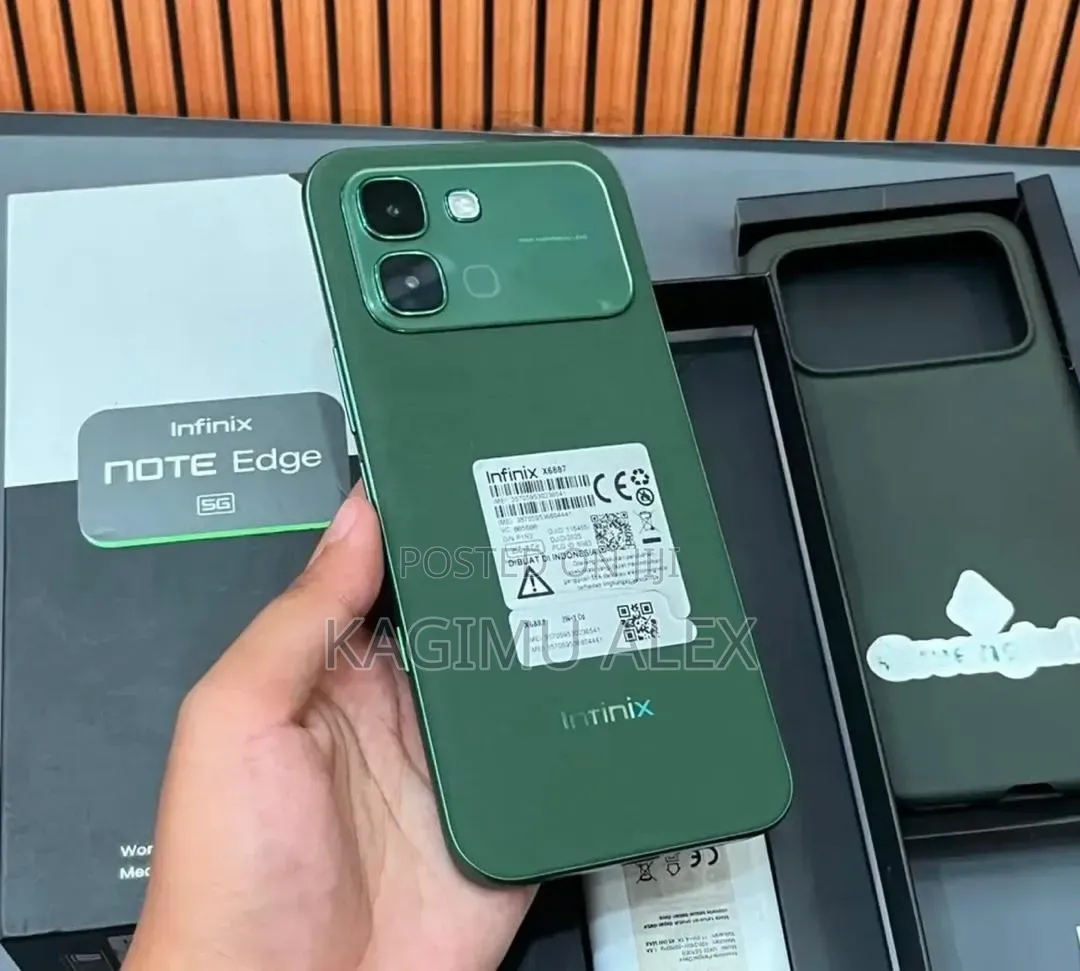 New Infinix Note Edge 256 GB Green