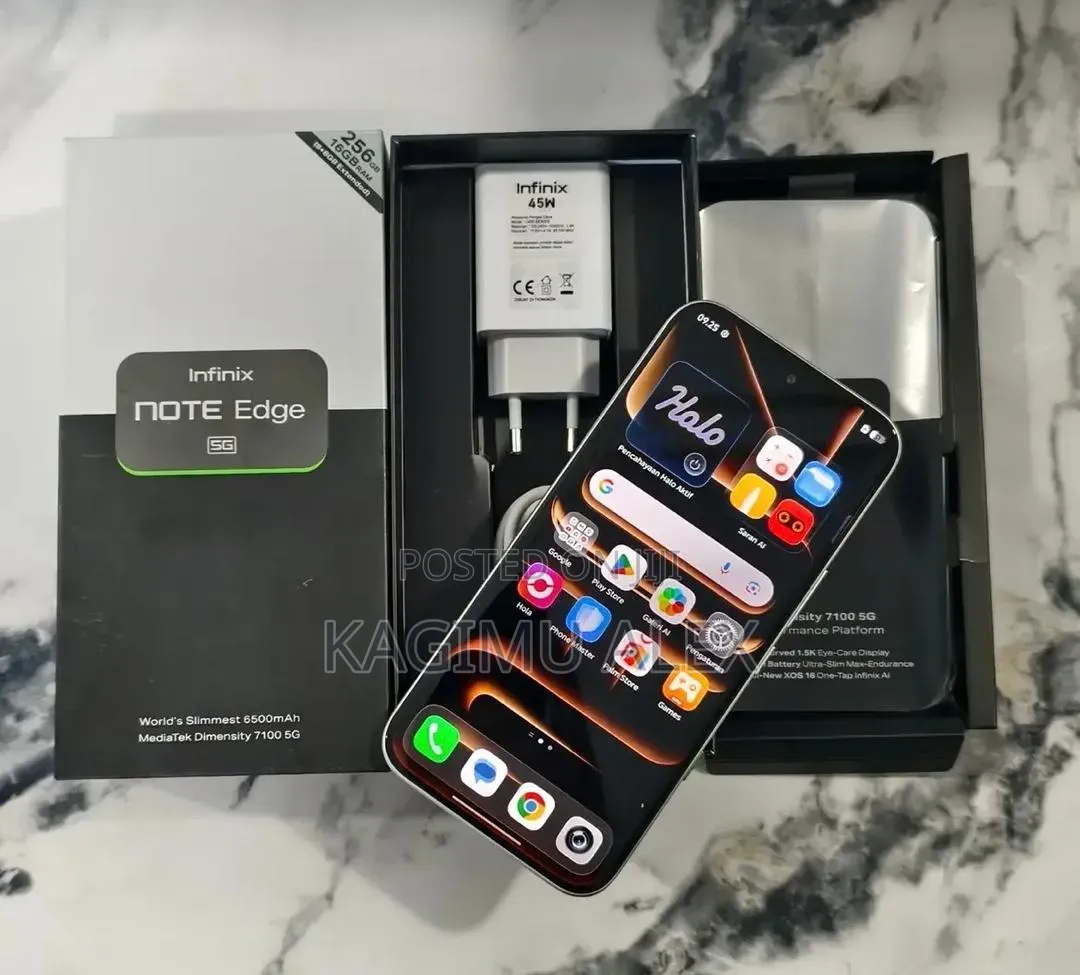 New Infinix Note Edge 256 GB Green