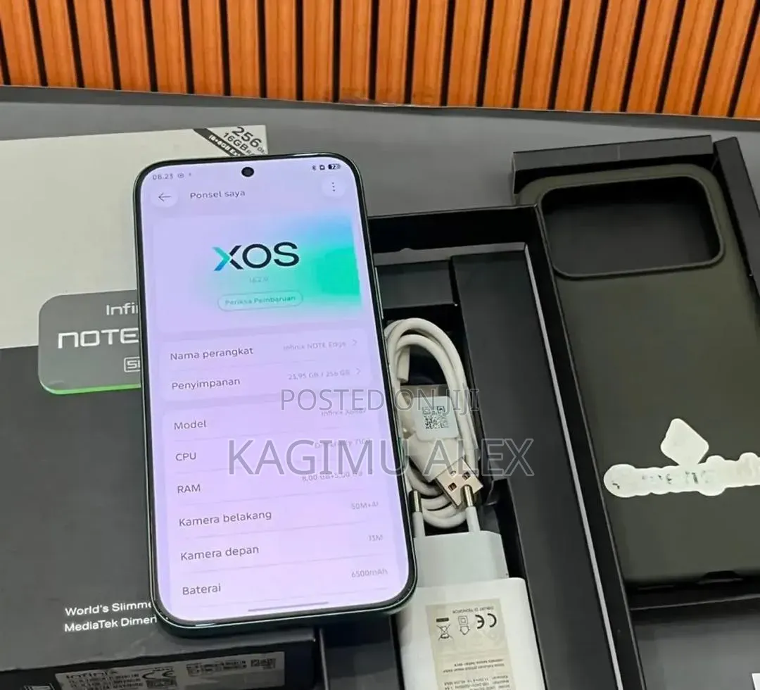 New Infinix Note Edge 256 GB Green