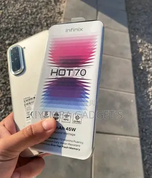 New Infinix Hot 70 256 GB White