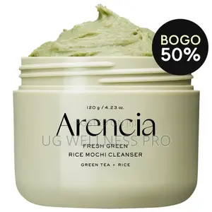 Arencia Fresh Green Rice Mochi Cleanser 120g Daily Exfoliating Cleanse