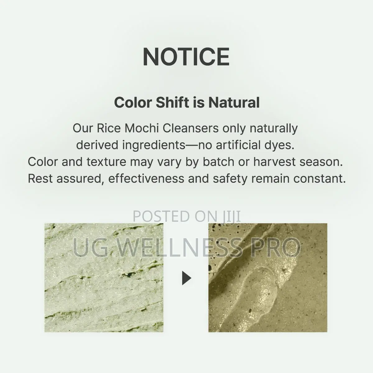 Arencia Fresh Green Rice Mochi Cleanser 120g Daily Exfoliating Cleanse