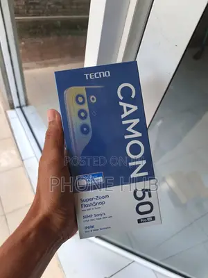 New Tecno Camon 50 Pro 256 GB Black