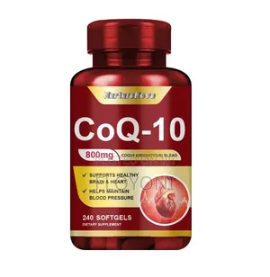 COQ10 Ubiquinol (800mg) 240pills for Egg Quality, Fertility and Heart