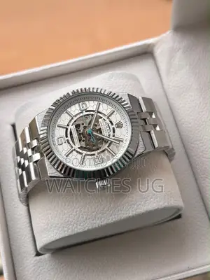 Silver Oyster Perpetual Watch