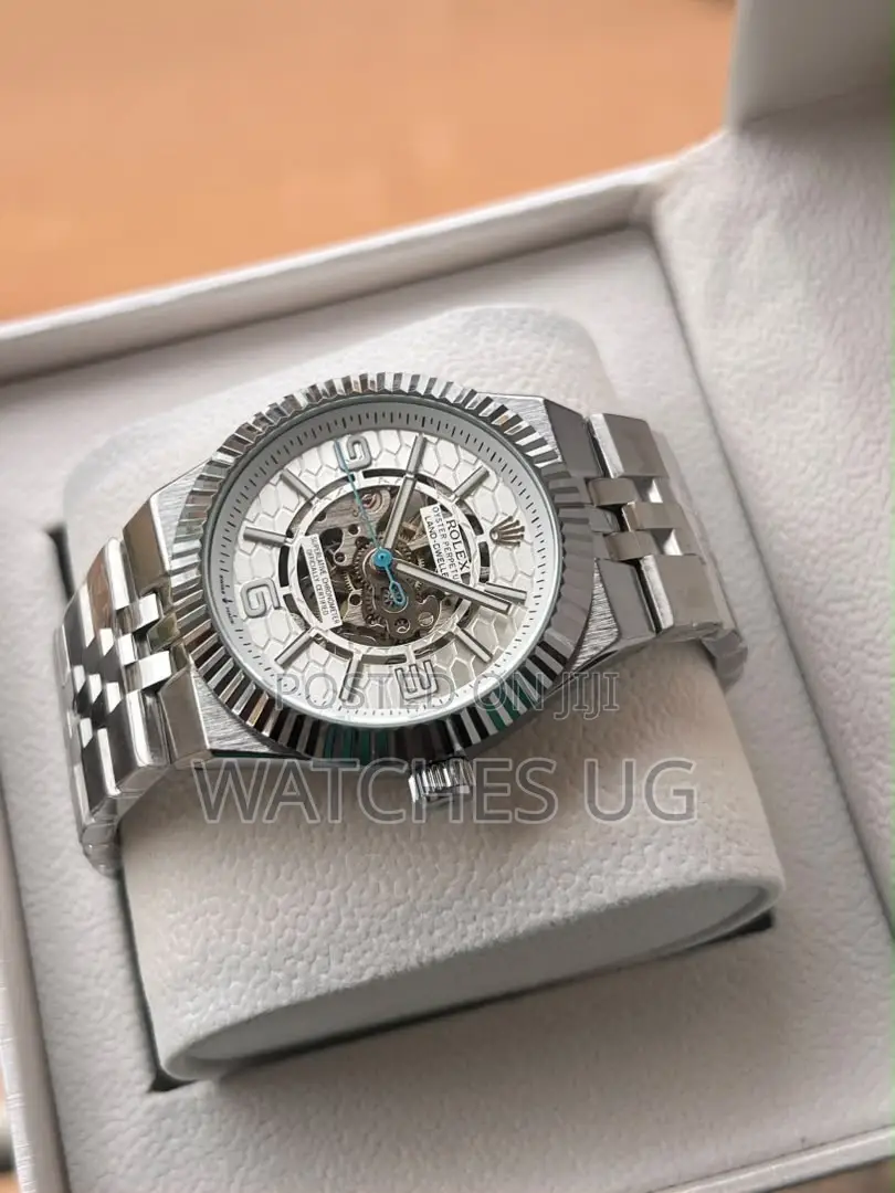 Silver Oyster Perpetual Watch