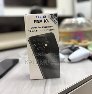 New Tecno Pop 10C 128 GB White