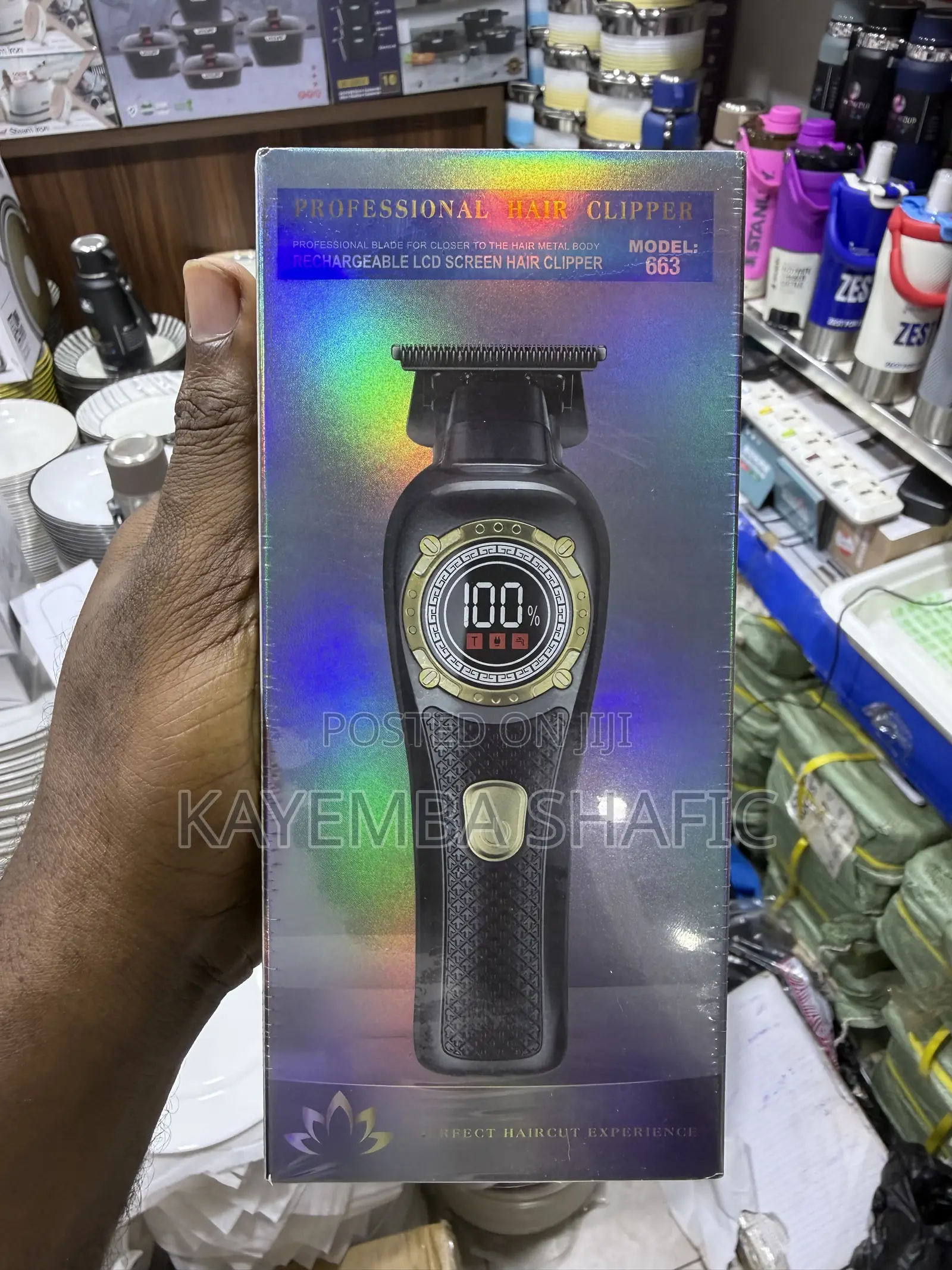 Professional Cordless Hair Trimmer - Model 683 Zero Gapped Detailer