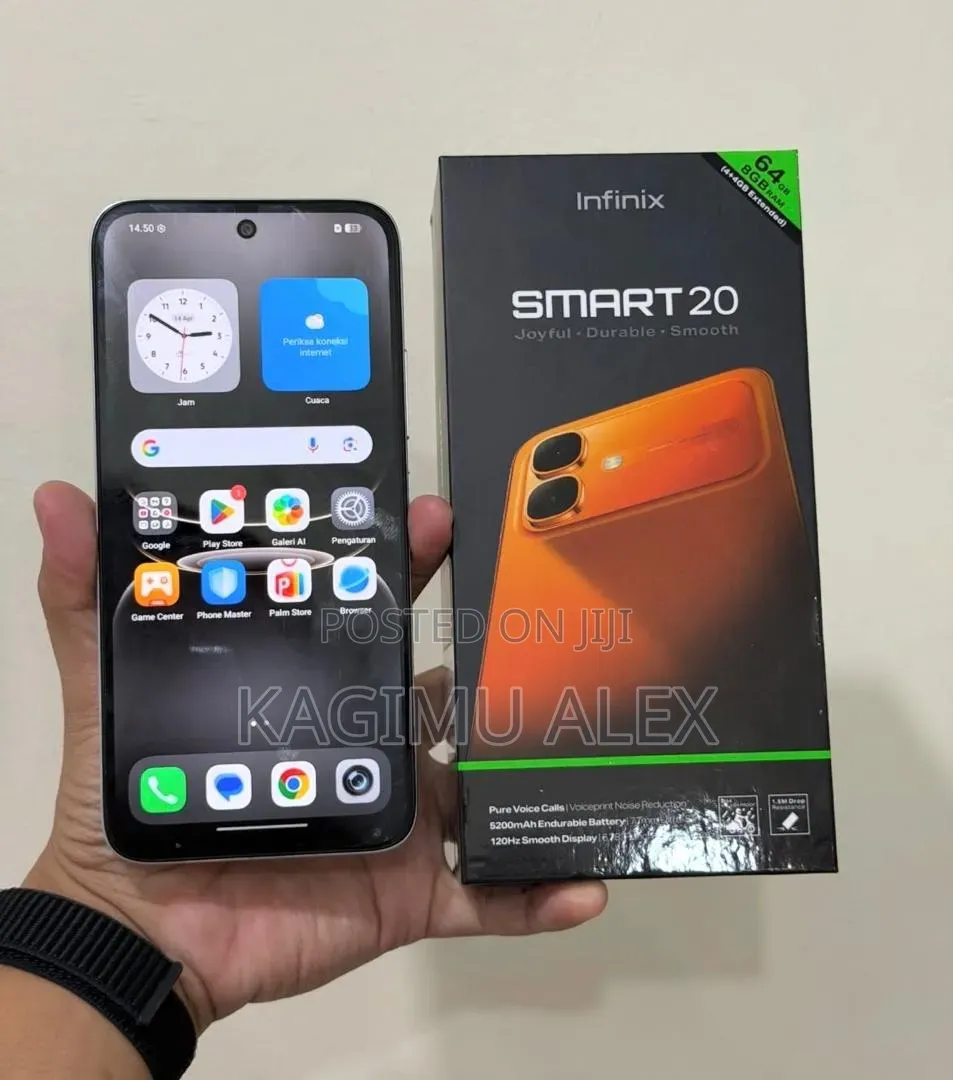 New Infinix Smart 20 64 GB Black