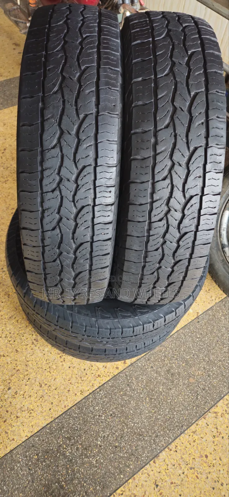 235/85r16 All Terrain Dunlop Used Tyres