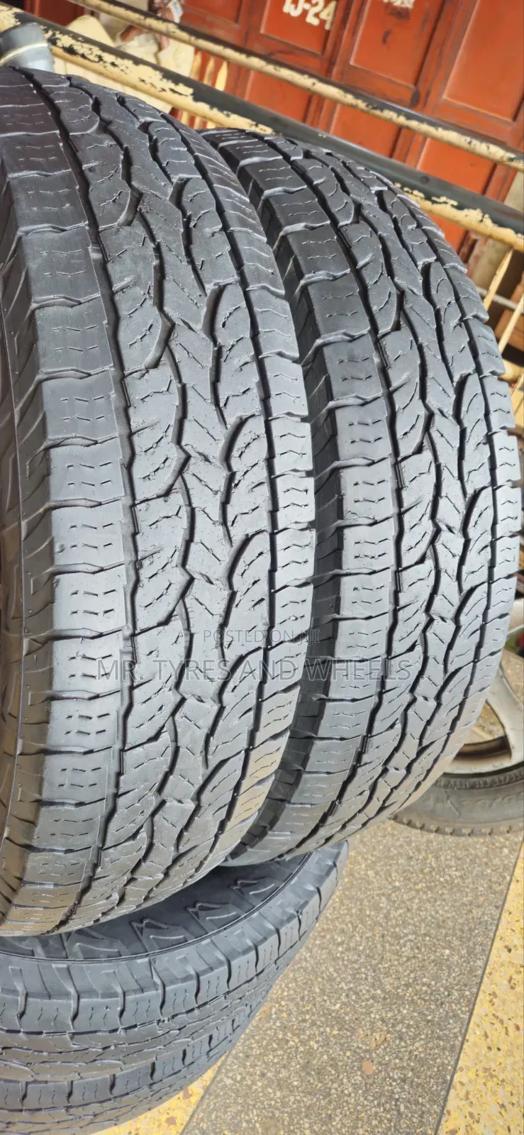 235/85r16 All Terrain Dunlop Used Tyres