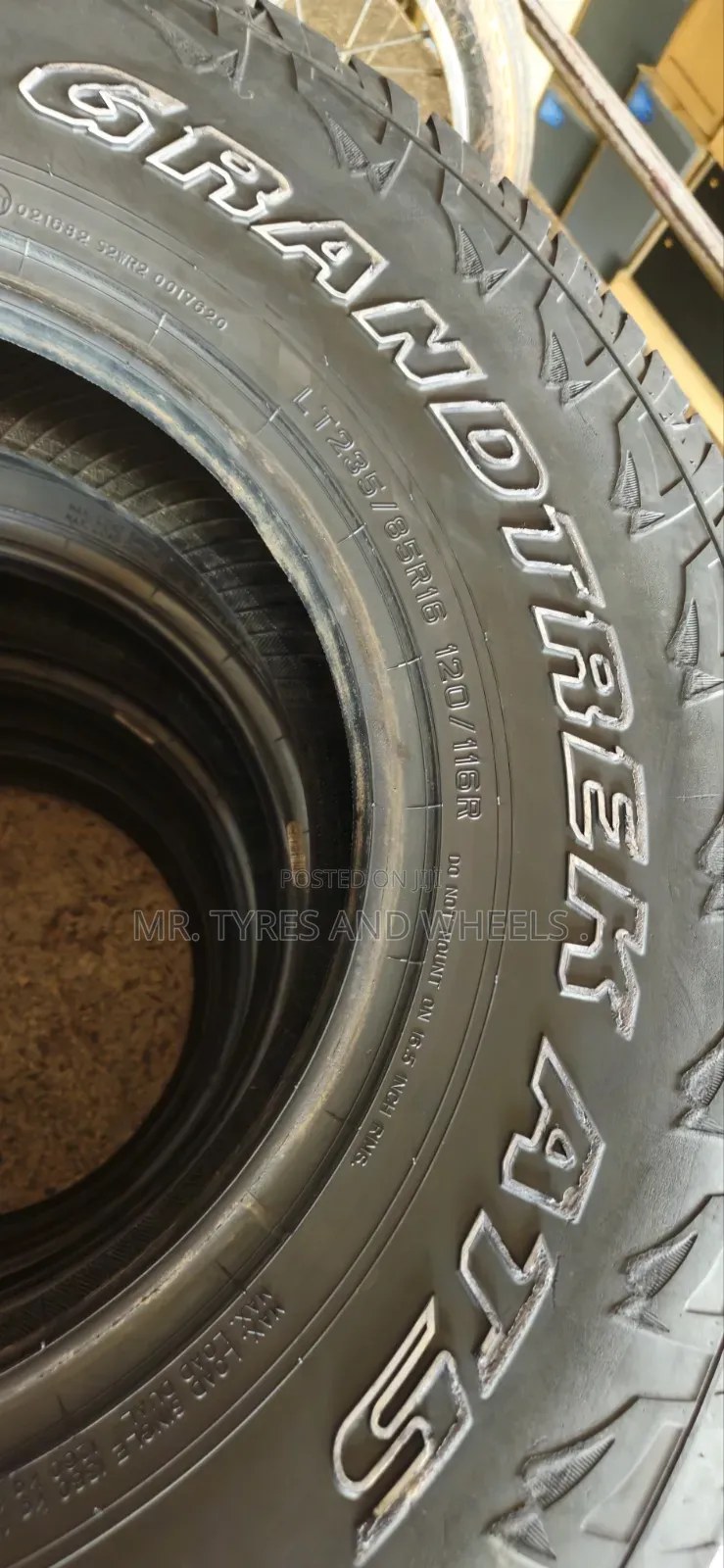 235/85r16 All Terrain Dunlop Used Tyres