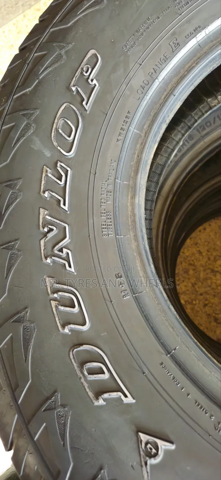 235/85r16 All Terrain Dunlop Used Tyres