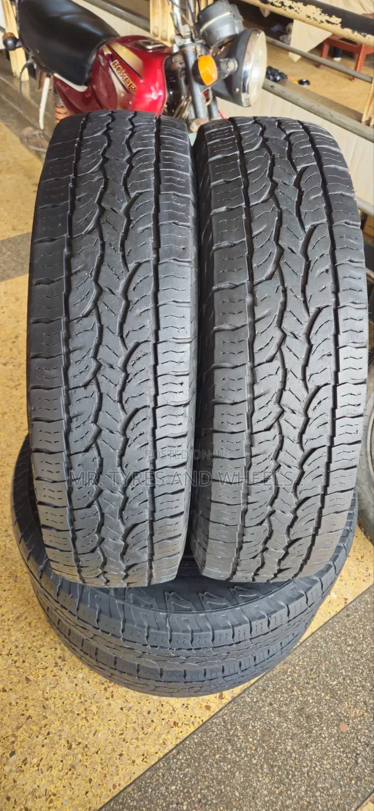 235/85r16 All Terrain Dunlop Used Tyres