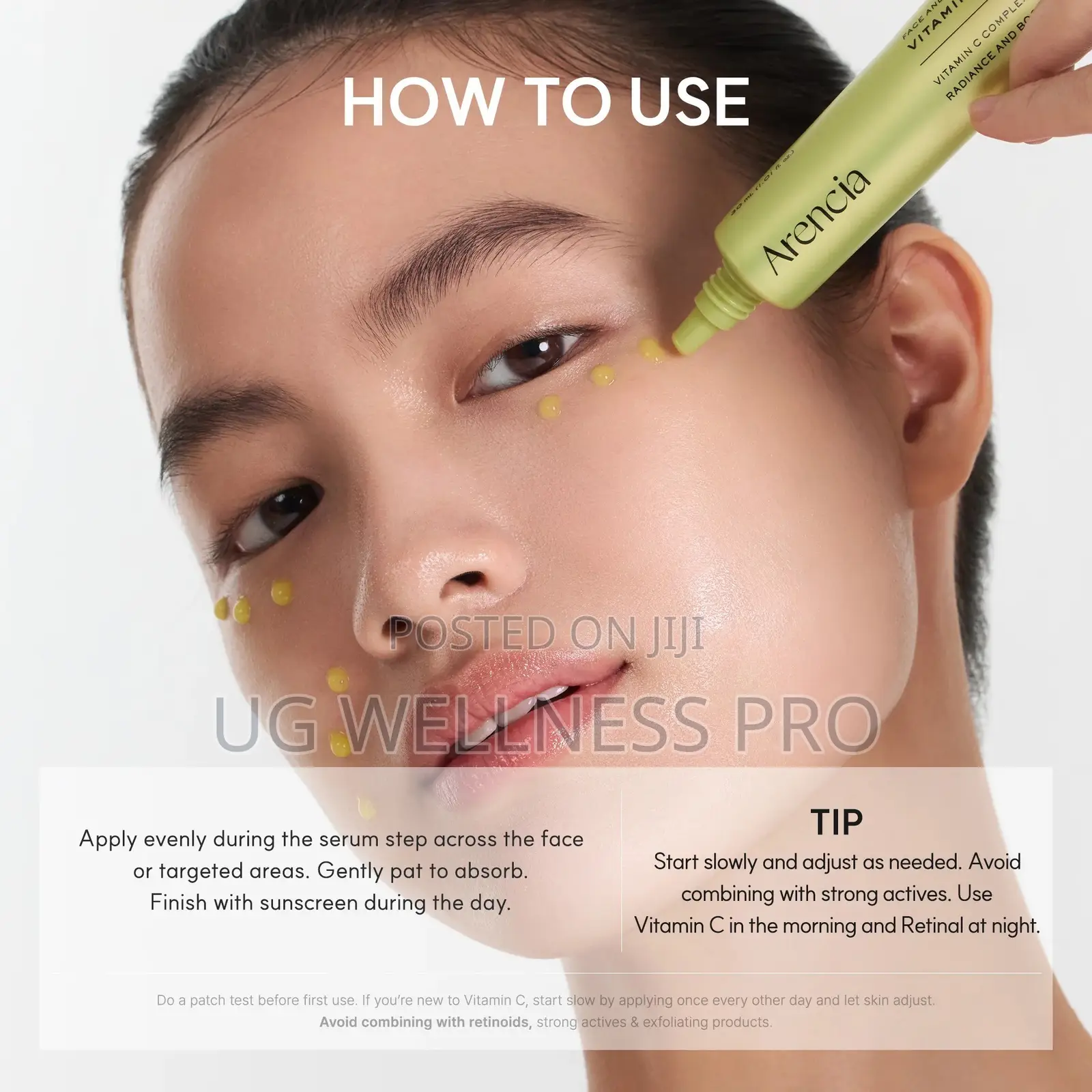 Arencia Vitamin C Booster Shot 30ml Glutathione Brightening Serum