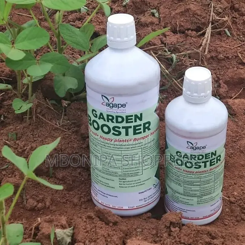 Garden Growth Boost Liquid Fertilizer Enhance Plant Growth Flowering