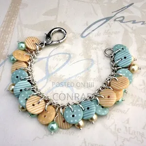 Button Necklaces.