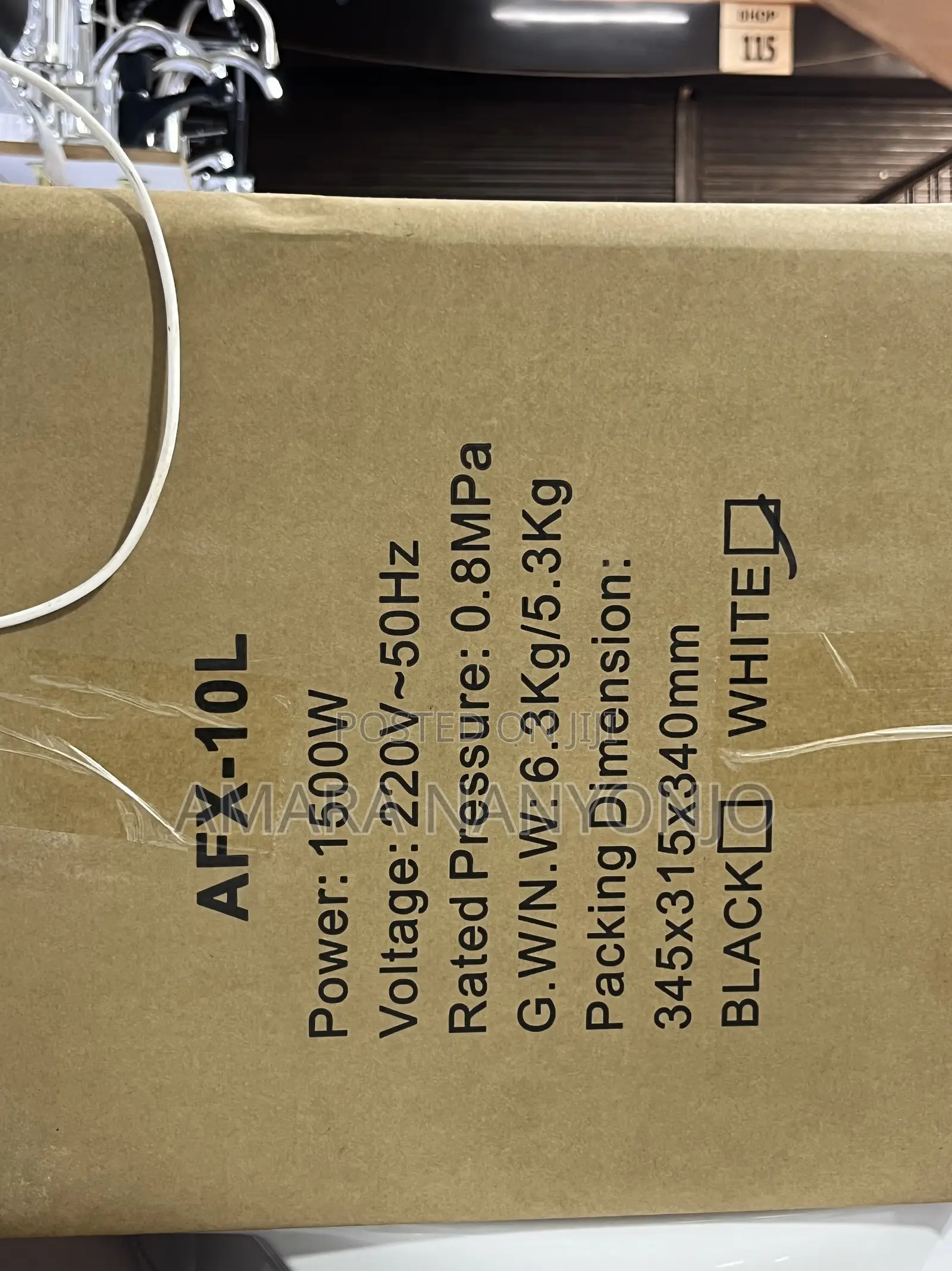 Water Heater 10liters. / 15liters