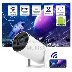 Wireless Projector With Android TV 12.0,5G WiFi Bluetooth Projector