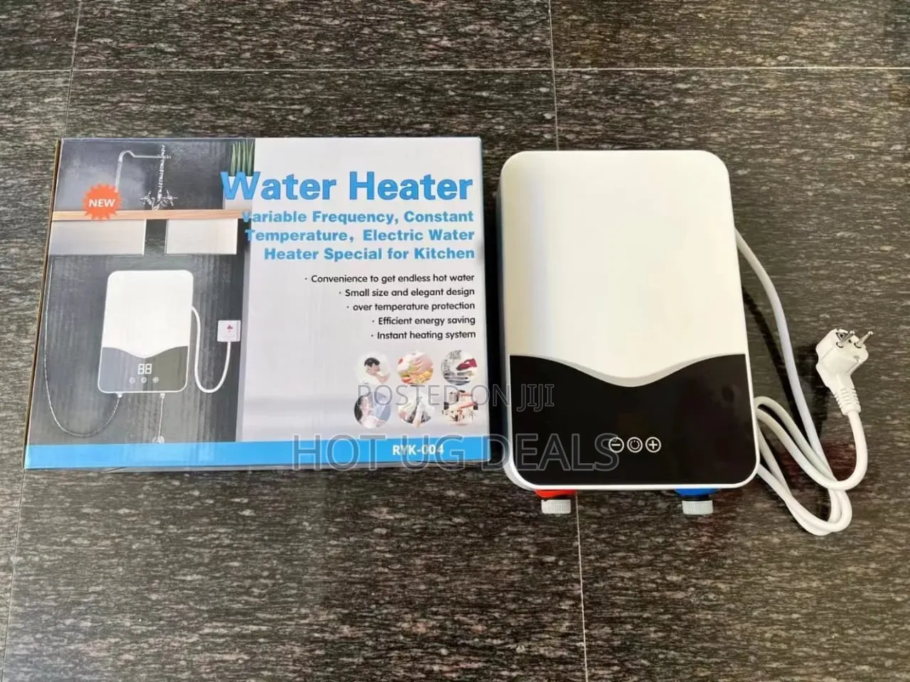 Instant Electric Water Heater - Mini Tankless for Kitchen and Shower