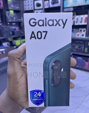 New Samsung Galaxy A07 5G 128 GB Black