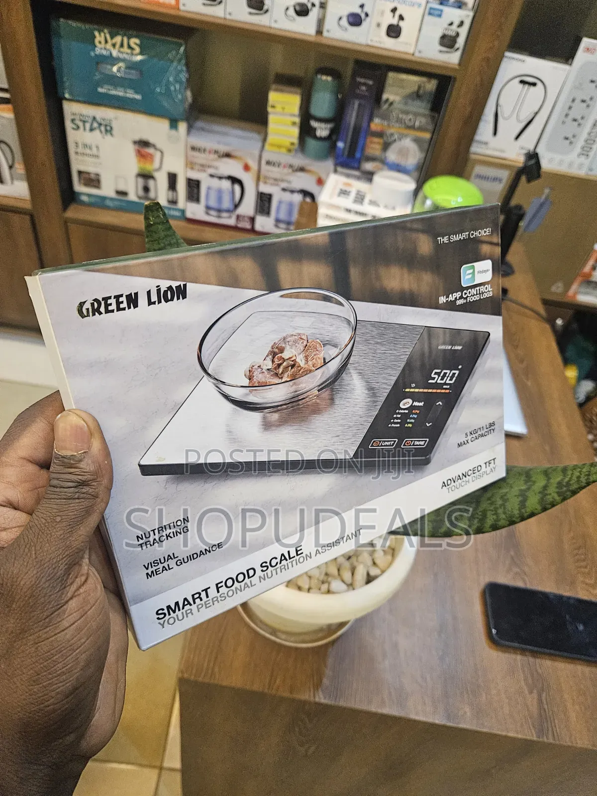 Green Lion Smart Food Scale - Black