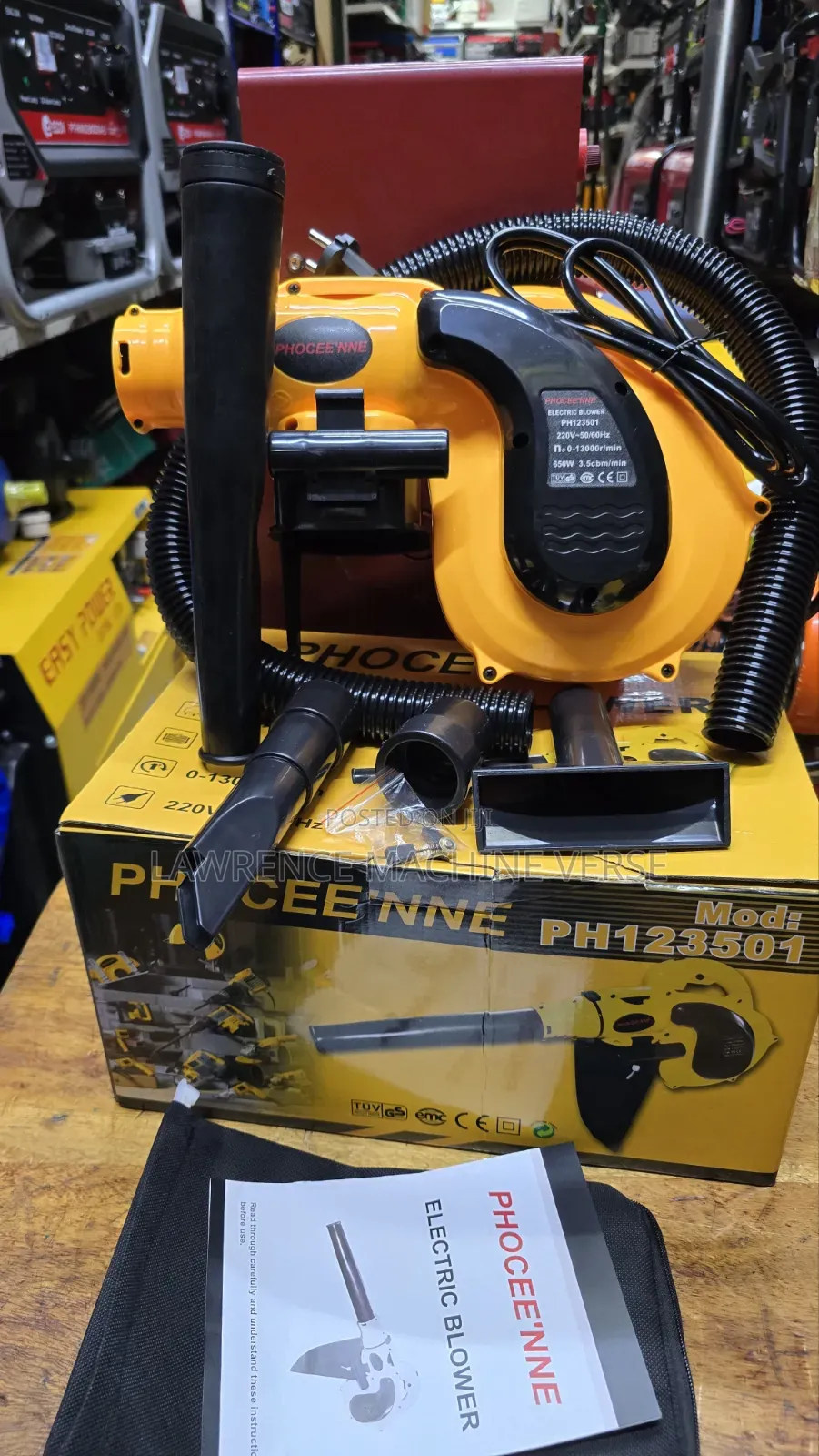 Electric Air Blower 650 Watts