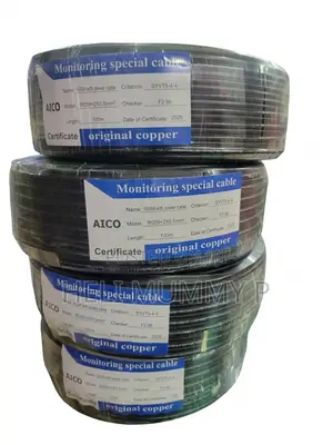 AICO RG59 Coaxial Cables With Power 100M