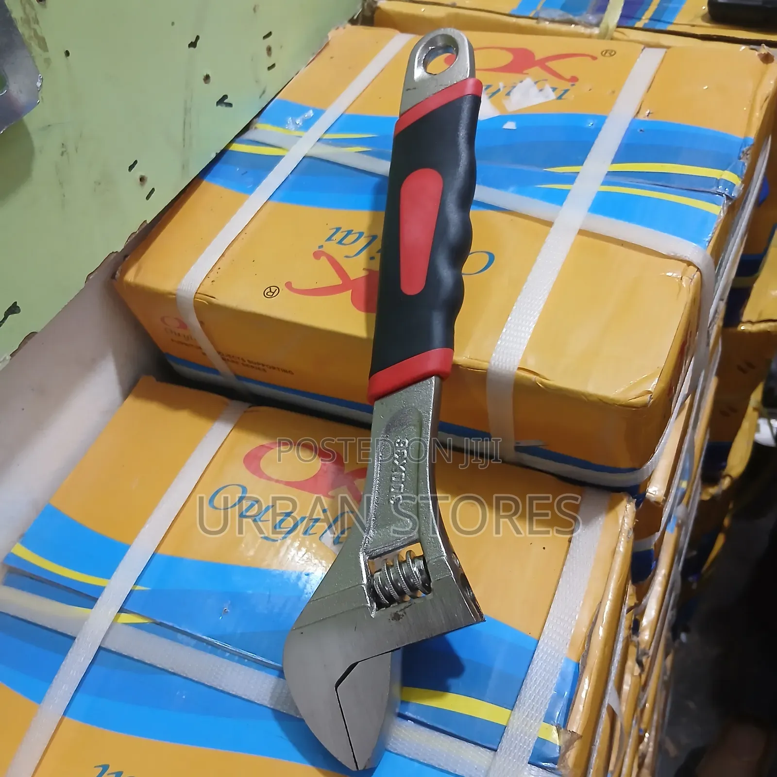 Heavy Duty Adjustable Wrench Soft Grip Adjustable Spanner