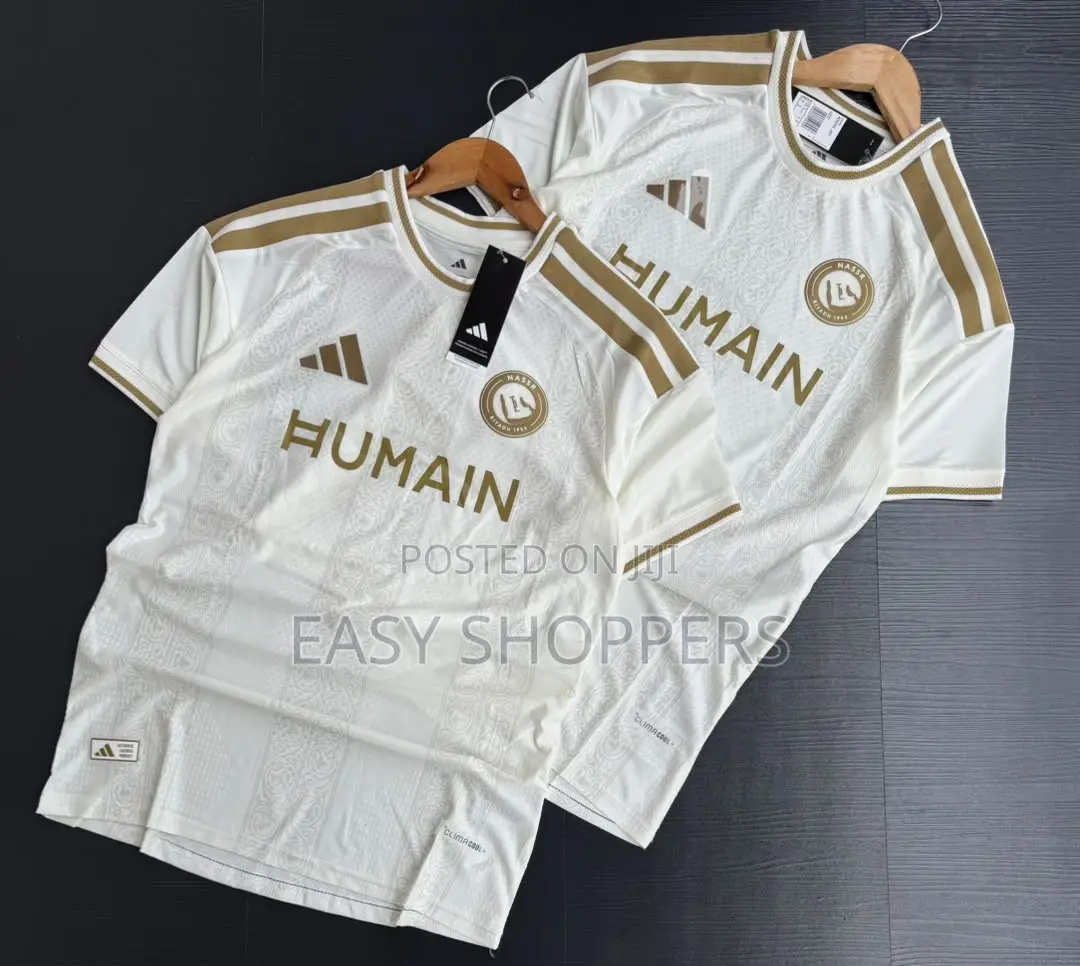 White and Gold Al Nassr Concept Jersey