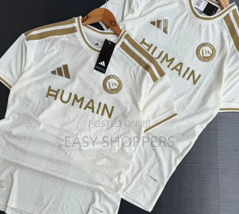 White and Gold Al Nassr Concept Jersey