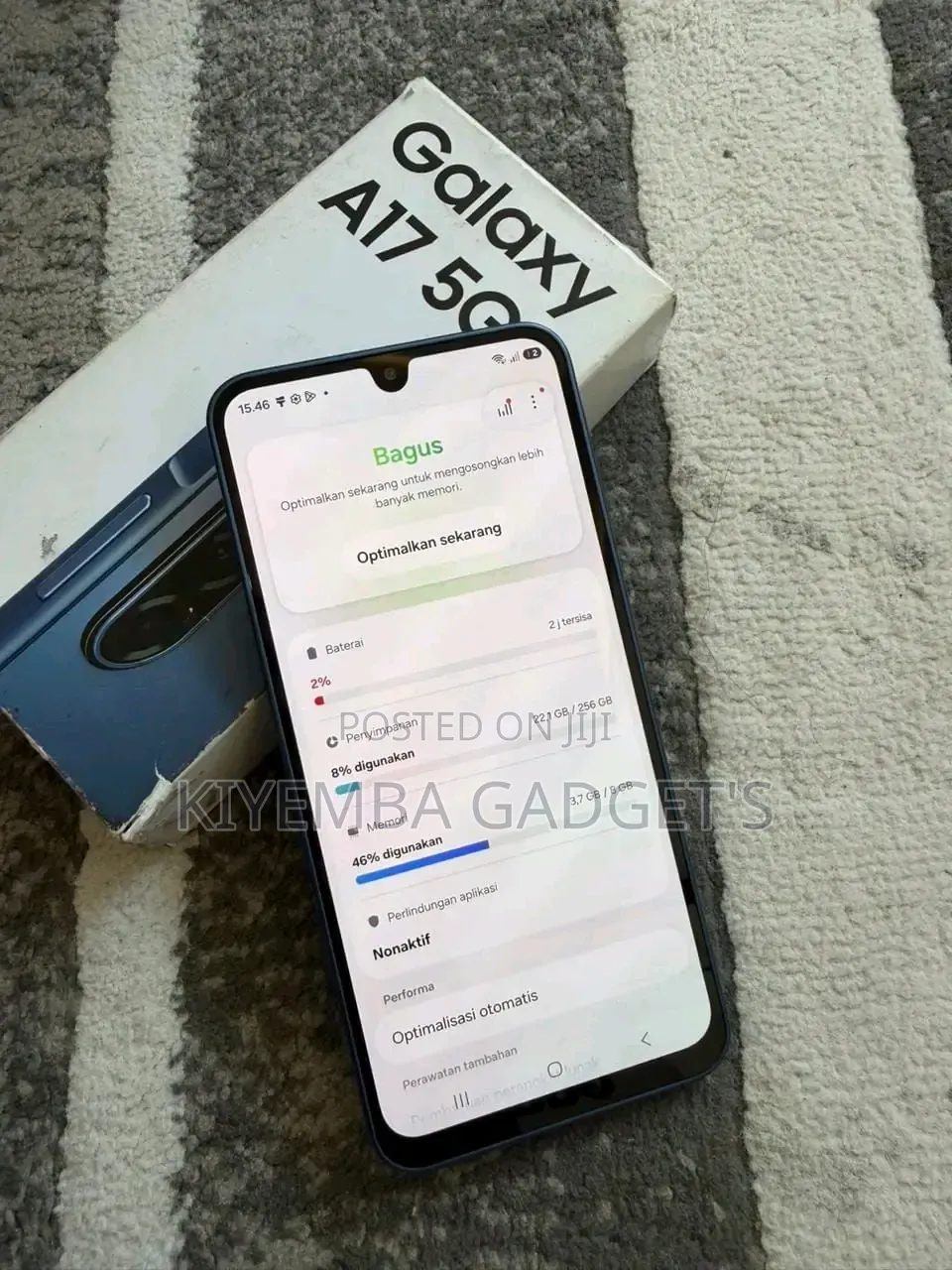 New Samsung Galaxy A17 5G 256 GB Blue