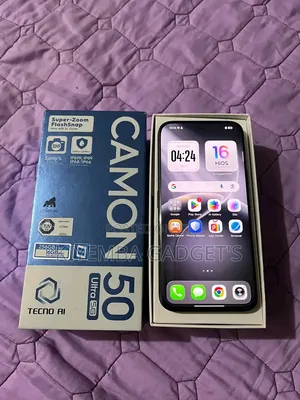 New Tecno Camon 50 Ultra 512 GB Black