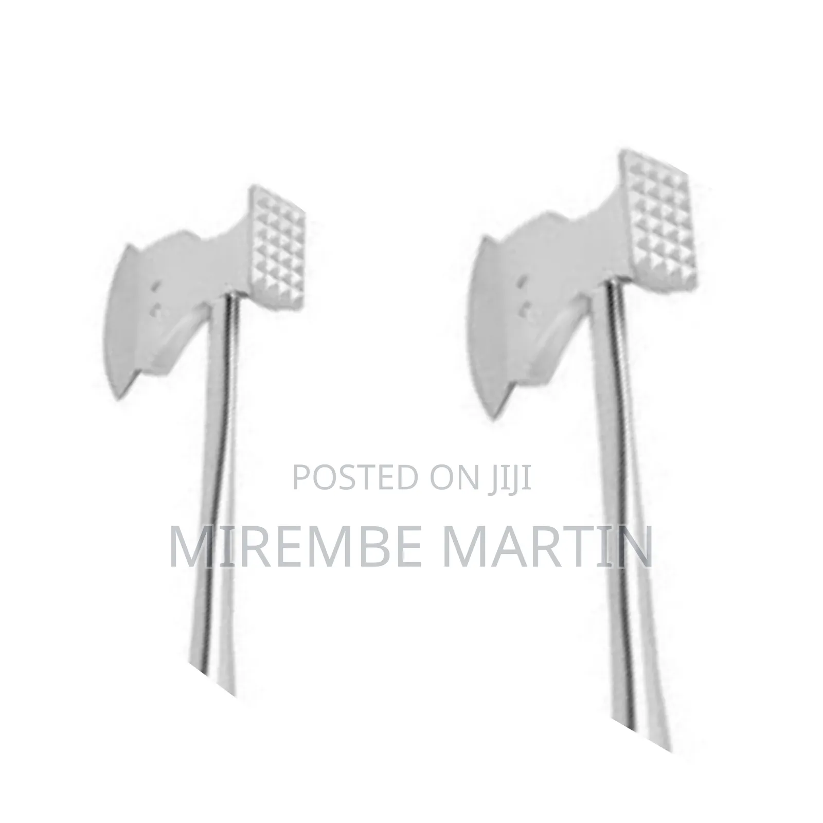 Professional Dual-Sided Meat Tenderizer and Kitchen Axe