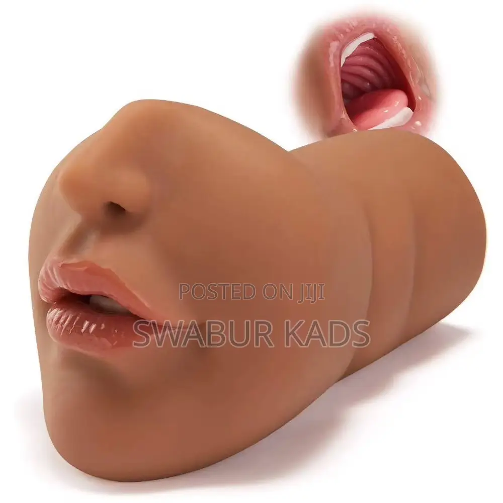 3in1 Realistic Mouth Pocket Pussy
