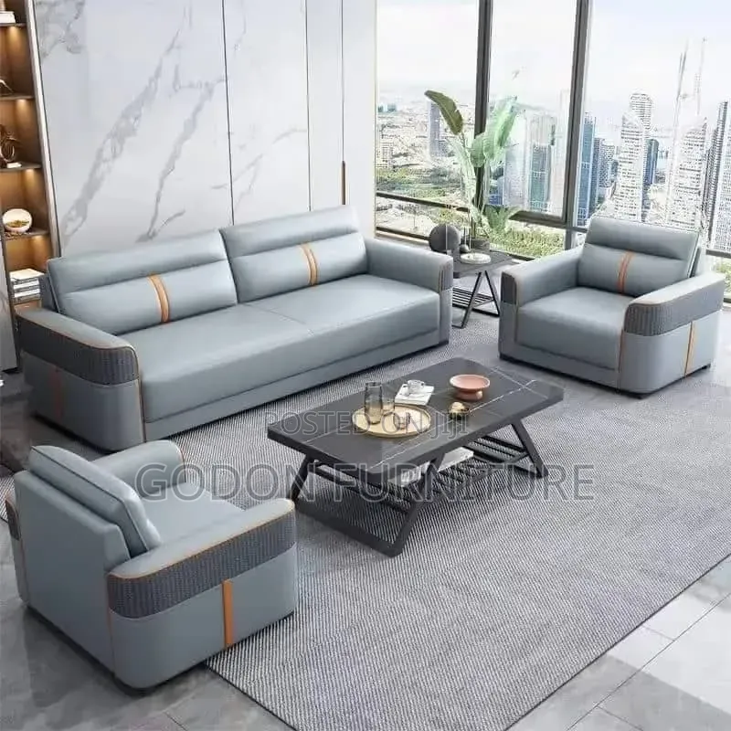 Good Sofa Set in High Quality Leather