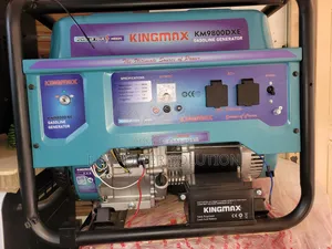 Kingmax Petrol Generator Key Start and Manual It Has Wells