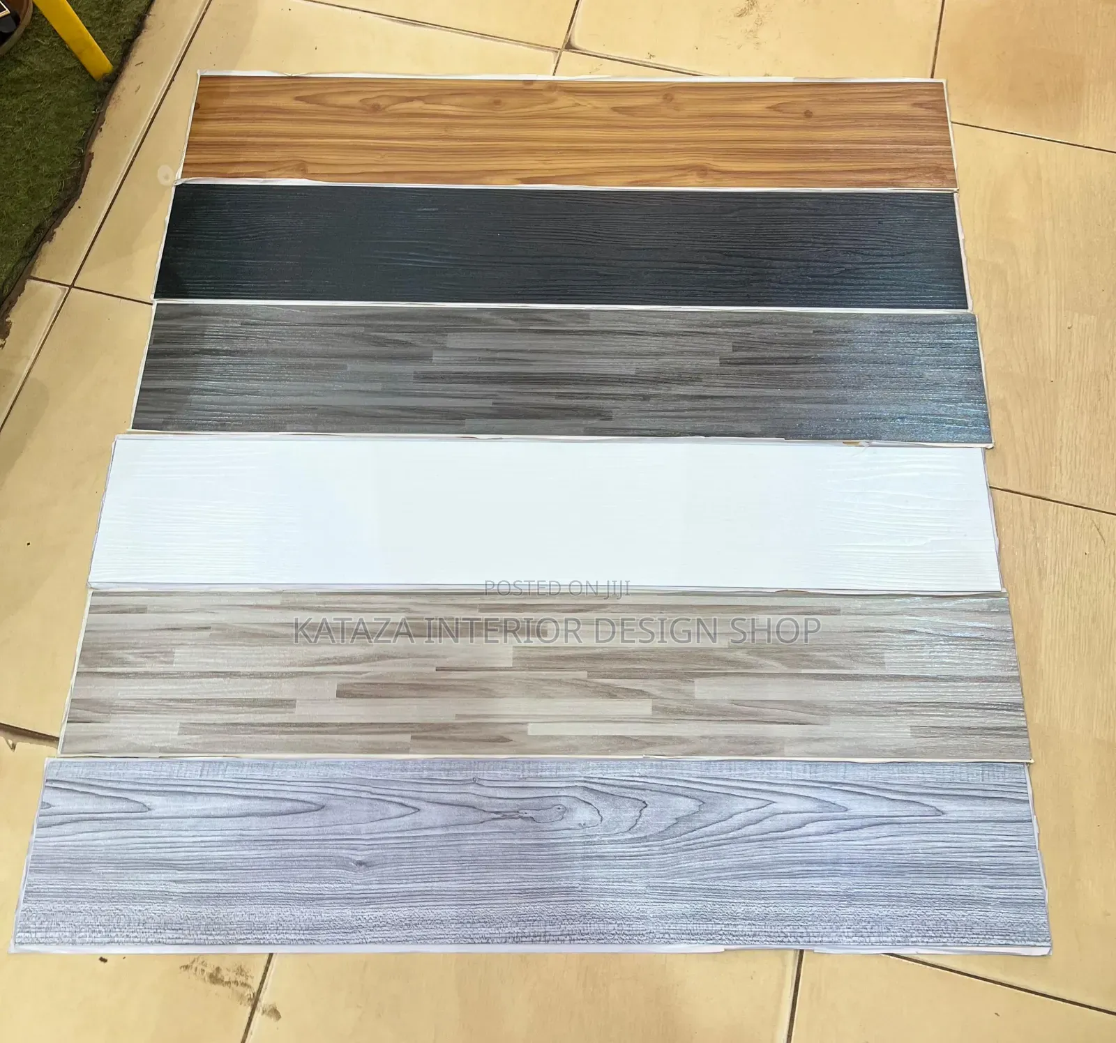 Different Colors Self Adhesive PVC Long Tile Carpets