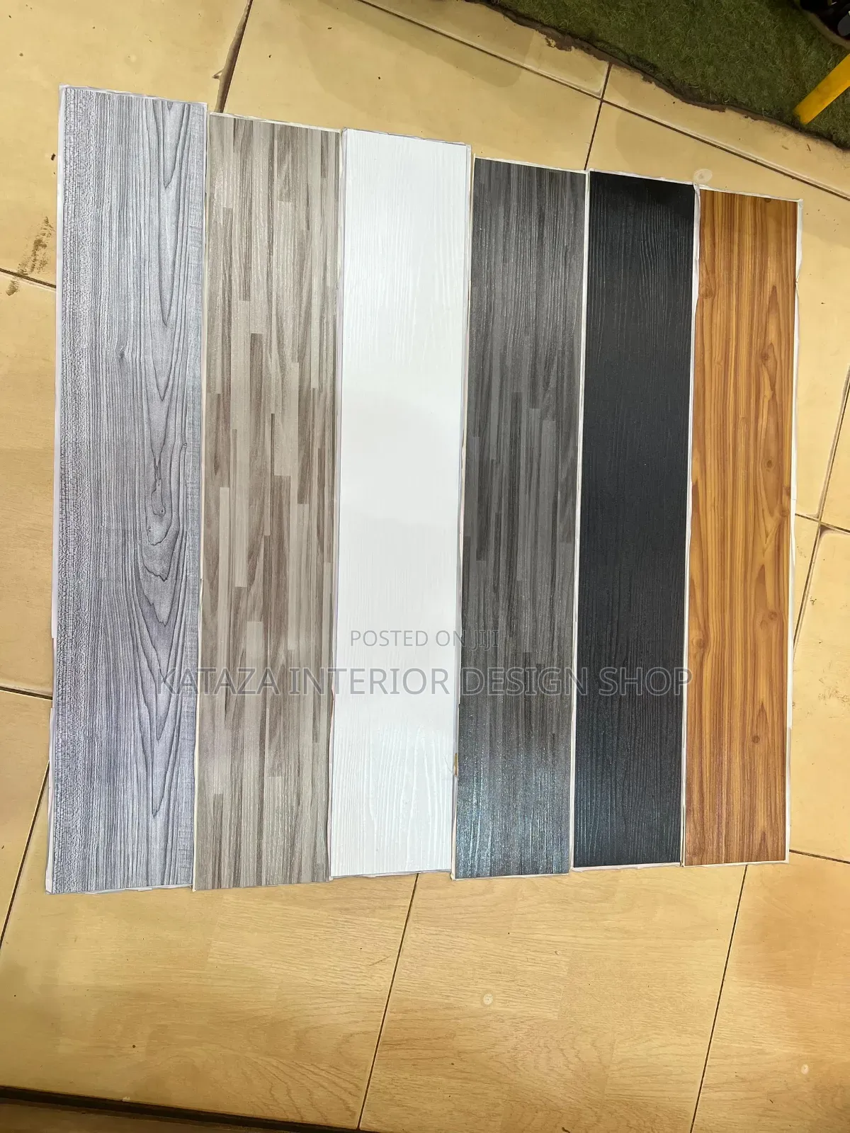 Different Colors Self Adhesive PVC Long Tile Carpets