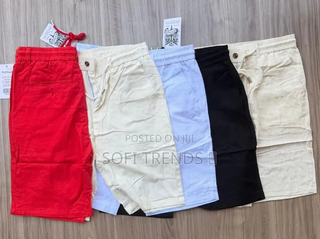 Gents Classic Linen Shorts