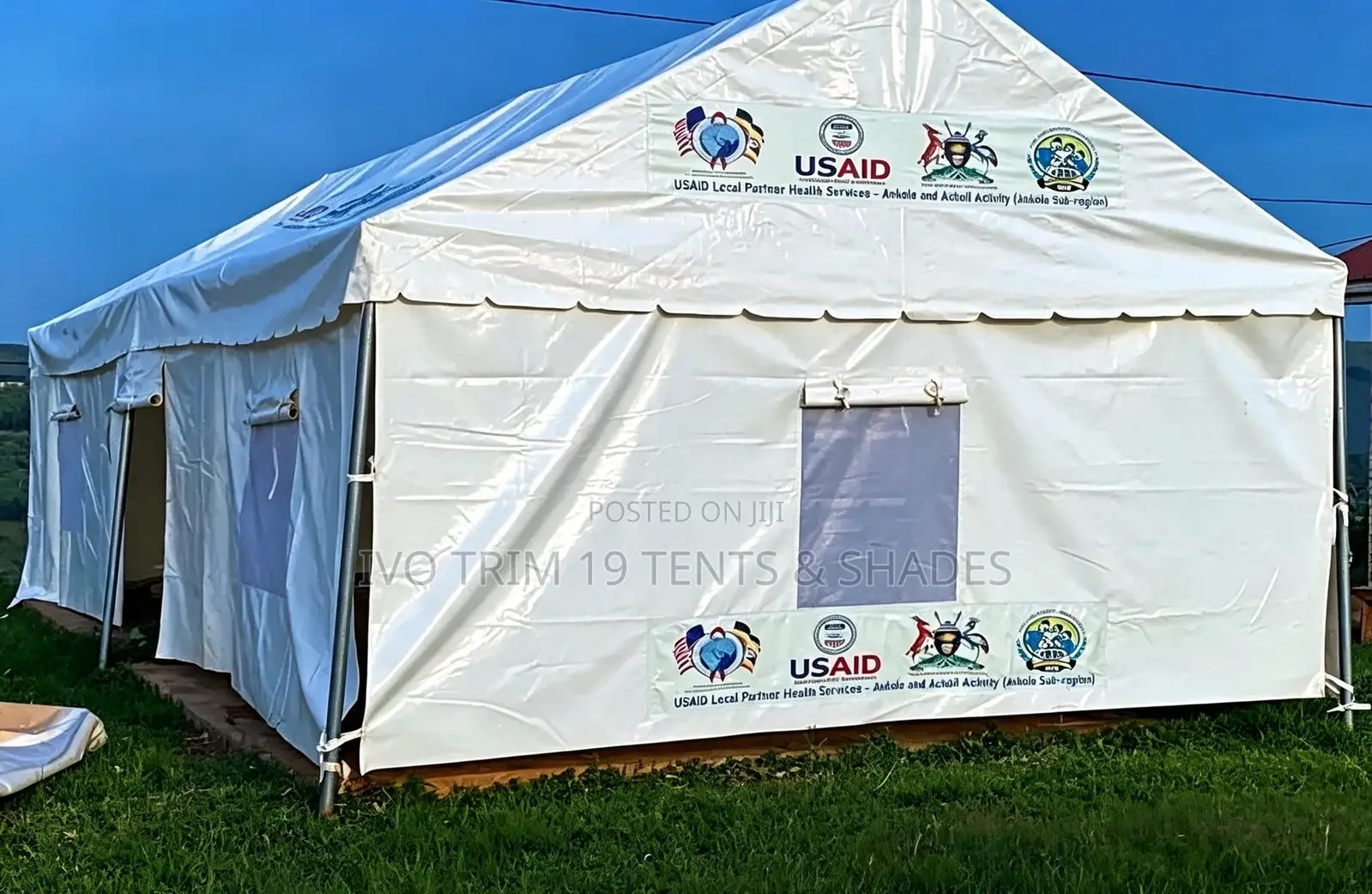 Heavy-Duty Humanitarian Framing Tent
