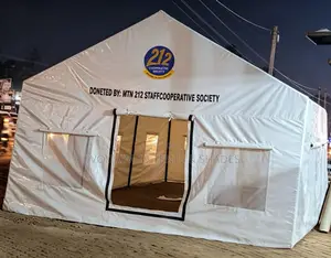 A High-Peaked a-Frame Tent