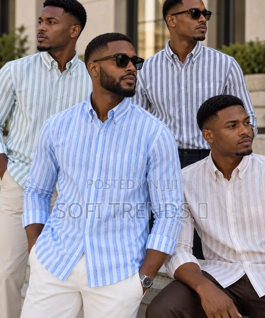 Gentle Stripped Shirts