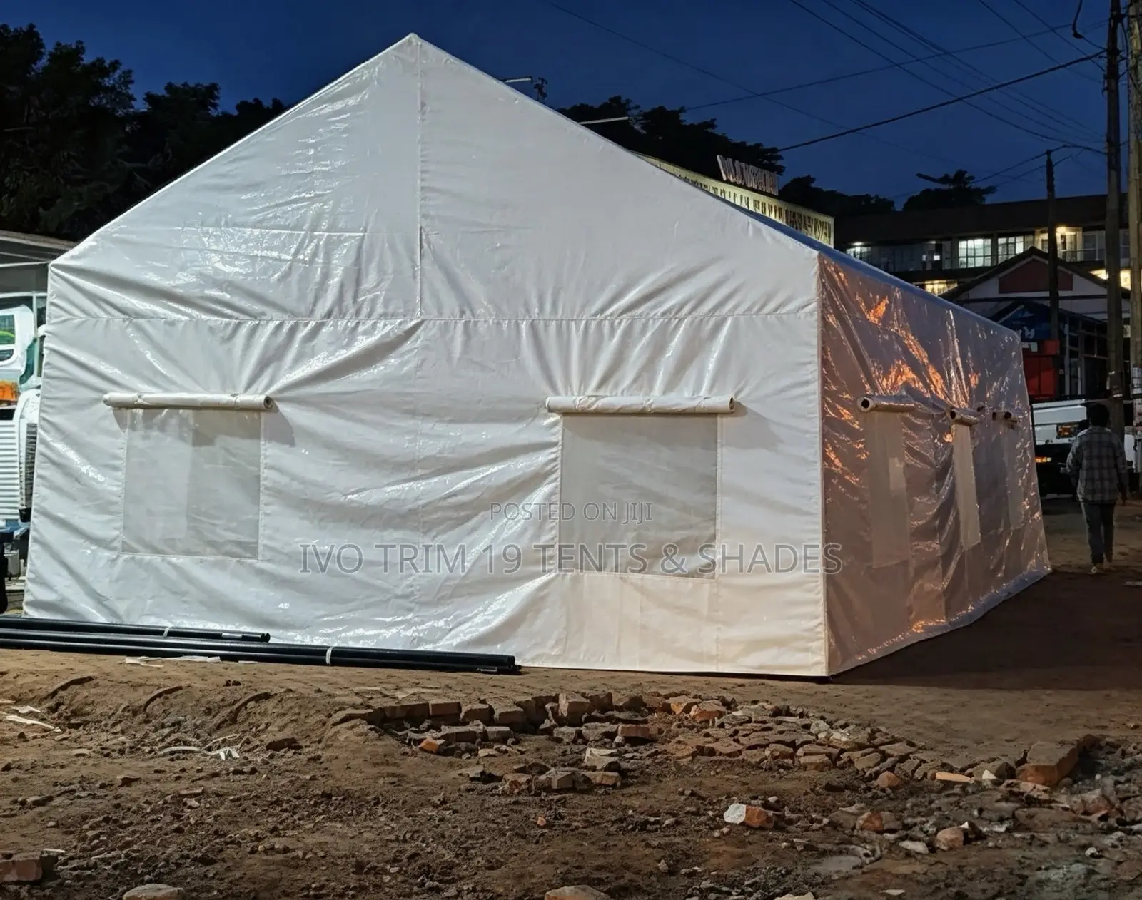 Heavy-Duty Rigid Frame Shelter Tent