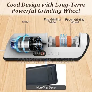 Multi-Purpose Portable Electric Knife Sharpener