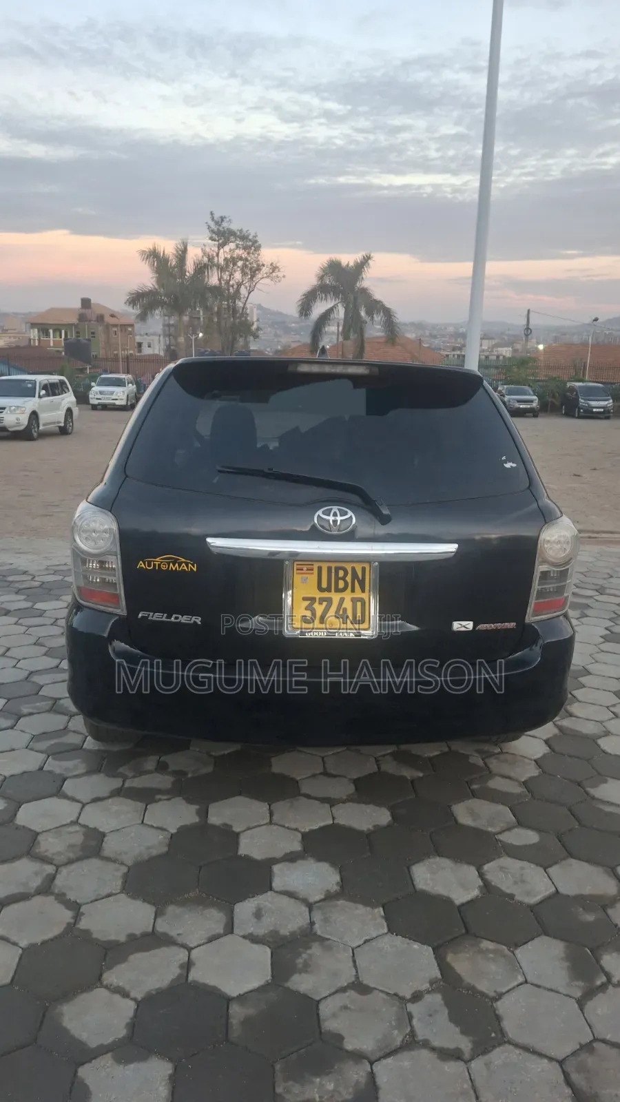 Toyota Corolla Fielder 2010 Black