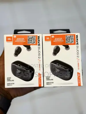 JBL Wave Buds 2black True Wireless Earbuds Active Noise Cancelling