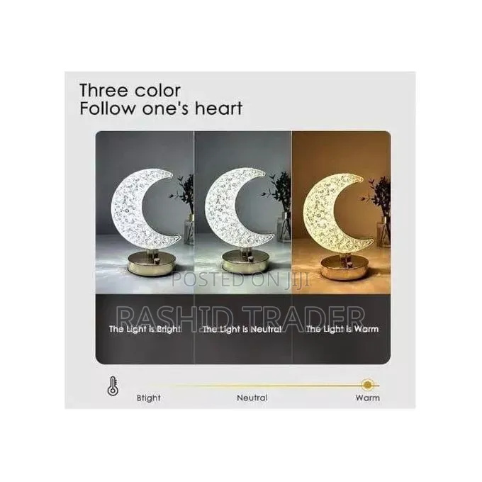 Crescent Moon Shaped Lamp