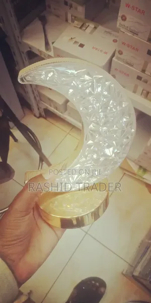 Crescent Moon Shaped Lamp
